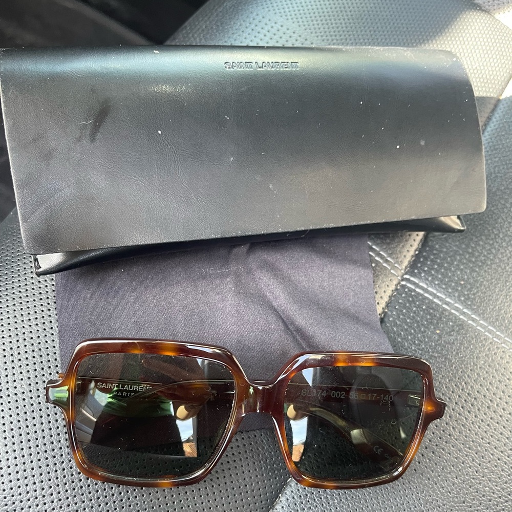 Saint Laurent Women’s Overside Square 56 mm Sunglasses
